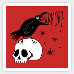 Quoth the Raven: Nevermore Sticker